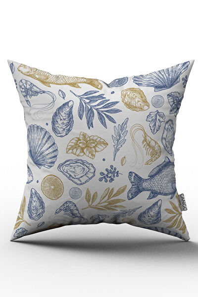 Cango Home Dekoratif Yastık, Kırlent, Kılıf