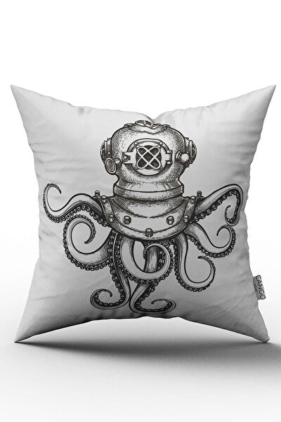 Cango Home Dekoratif Yastık, Kırlent, Kılıf