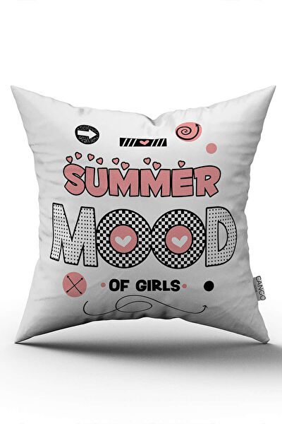 Cango Home Dekoratif Yastık, Kırlent, Kılıf