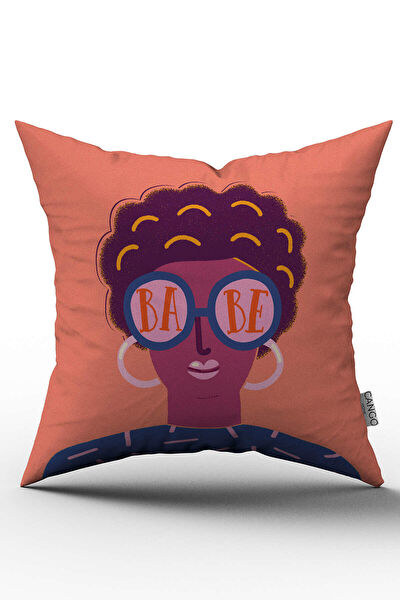 Cango Home Dekoratif Yastık, Kırlent, Kılıf