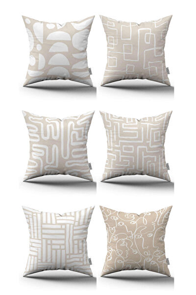 Cango Home Dekoratif Yastık, Kırlent, Kılıf