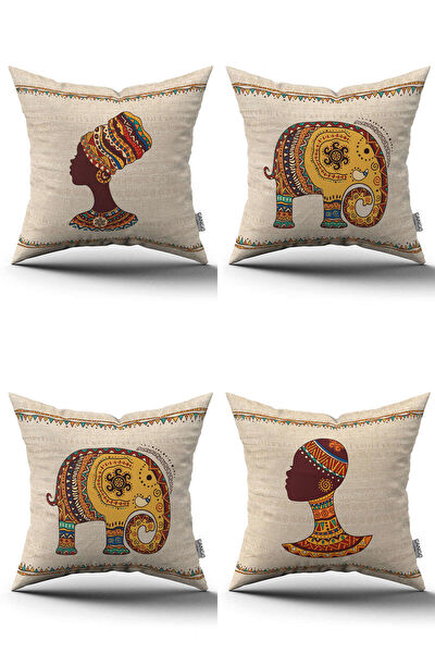 Cango Home Dekoratif Yastık, Kırlent, Kılıf