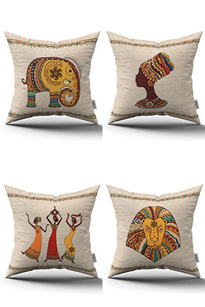 Cango Home Dekoratif Yastık, Kırlent, Kılıf