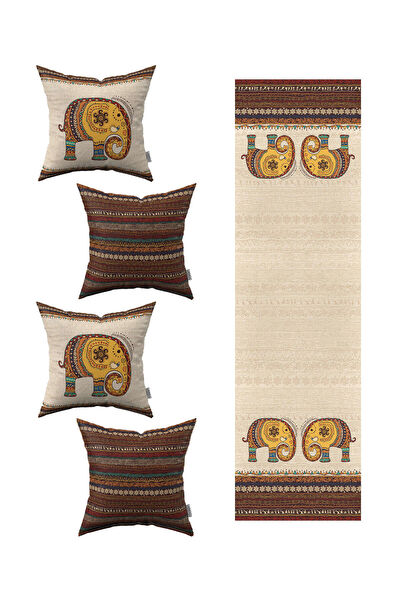 Cango Home Dekoratif Yastık, Kırlent, Kılıf