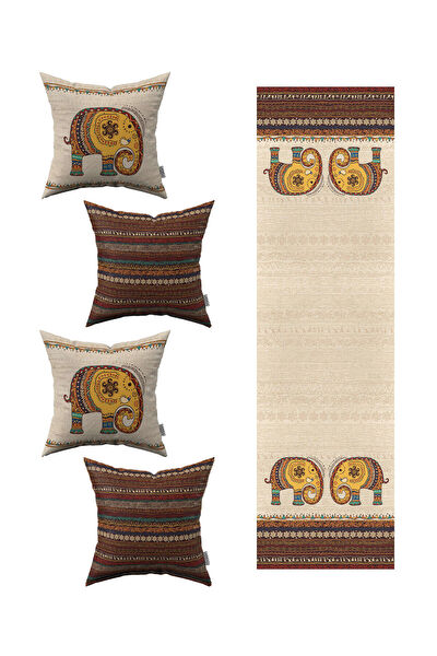 Cango Home Dekoratif Yastık, Kırlent, Kılıf