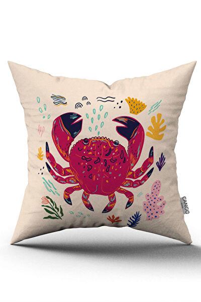 Cango Home Dekoratif Yastık, Kırlent, Kılıf