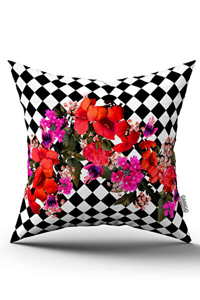 Cango Home Dekoratif Yastık, Kırlent, Kılıf