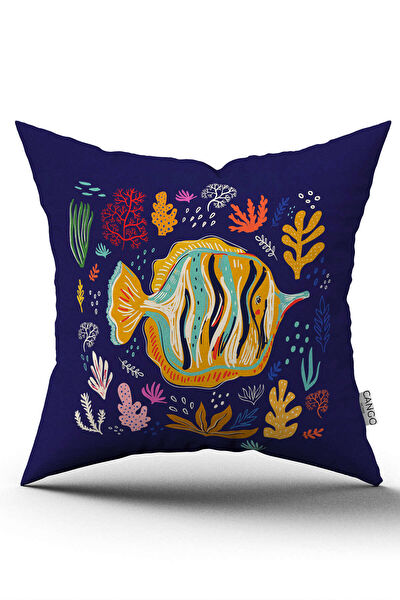 Cango Home Dekoratif Yastık, Kırlent, Kılıf