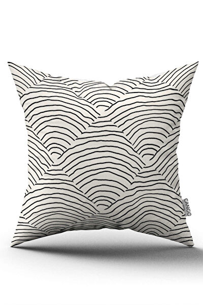 Cango Home Dekoratif Yastık, Kırlent, Kılıf