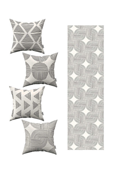 Cango Home Dekoratif Yastık, Kırlent, Kılıf