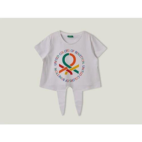 Benetton Kız Çocuk Tişört