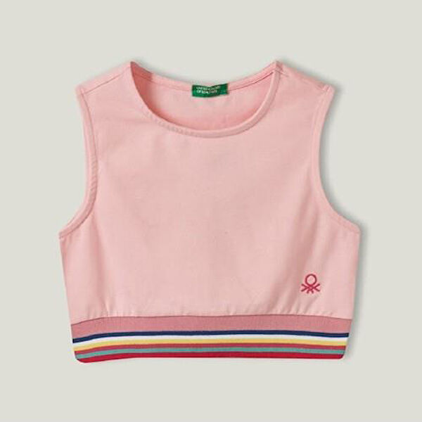 Benetton Kız Çocuk Tişört