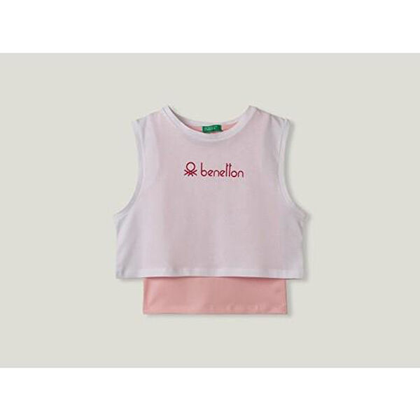 Benetton Kız Çocuk Tişört