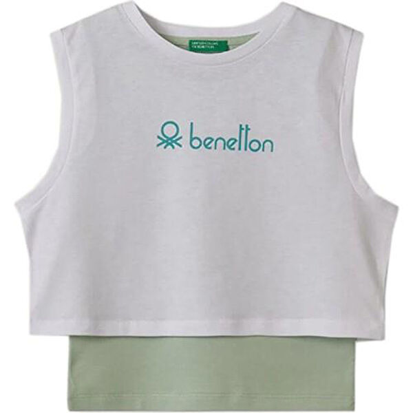 Benetton Kız Çocuk Tişört