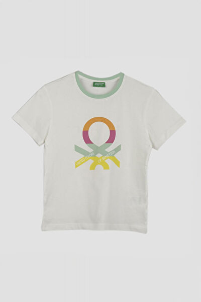 Benetton Kız Çocuk Tişört