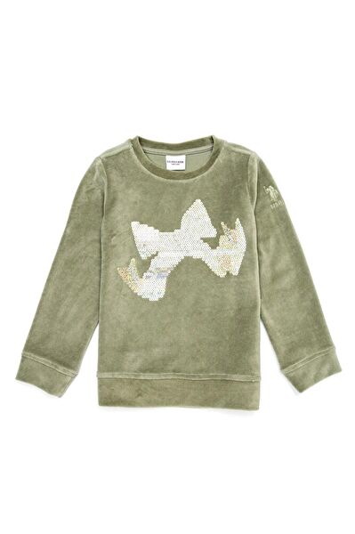 U.S. Polo Assn. Kız Çocuk Sweatshirt