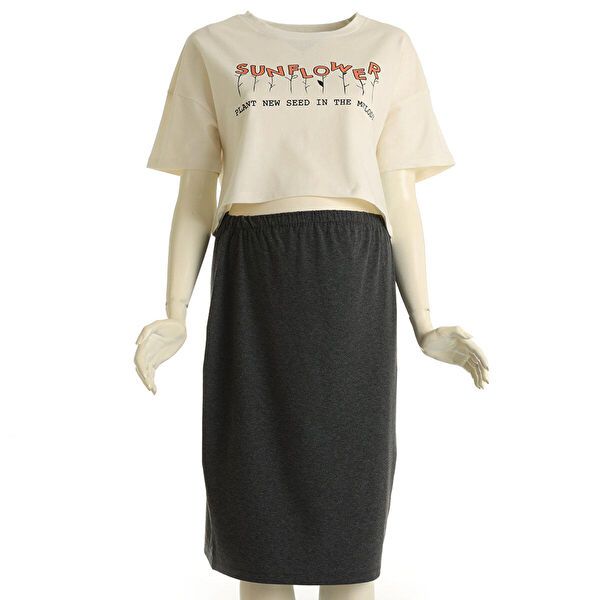 Baby Mom Hamile Elbise, Tulum, Etek