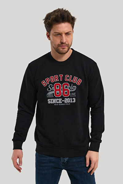 New World Polo Erkek Sweatshirt