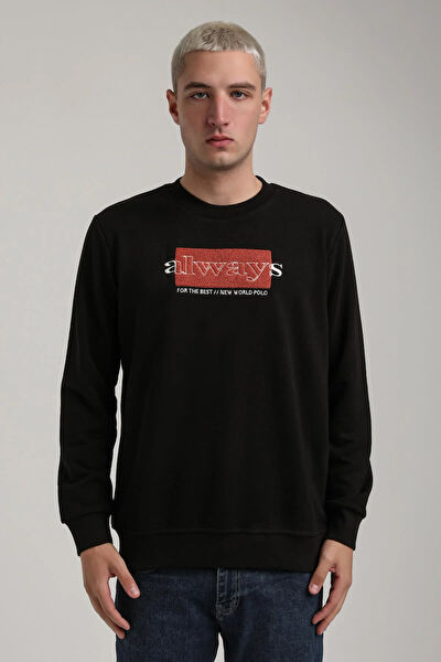 New World Polo Erkek Sweatshirt