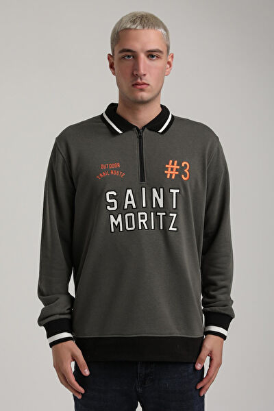 New World Polo Erkek Sweatshirt