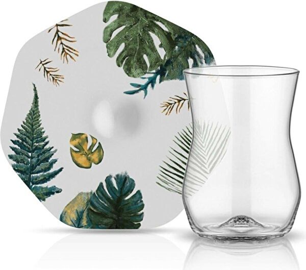 Koleksiyon Çay Bardağı, Tabağı, Takımı