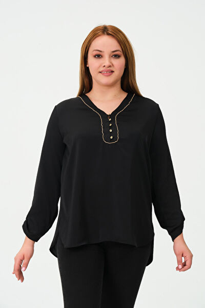 Shahiqa Büyük Beden Bluz