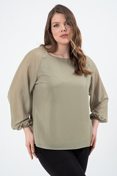 Shahiqa Büyük Beden Bluz