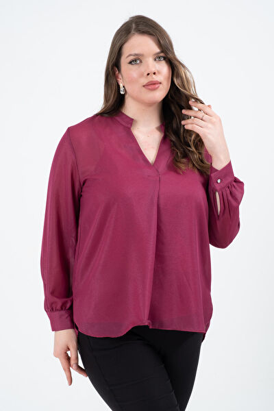 Shahiqa Büyük Beden Bluz