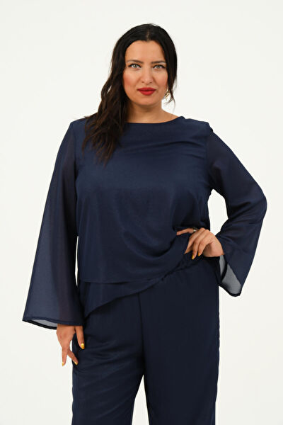 Shahiqa Büyük Beden Bluz