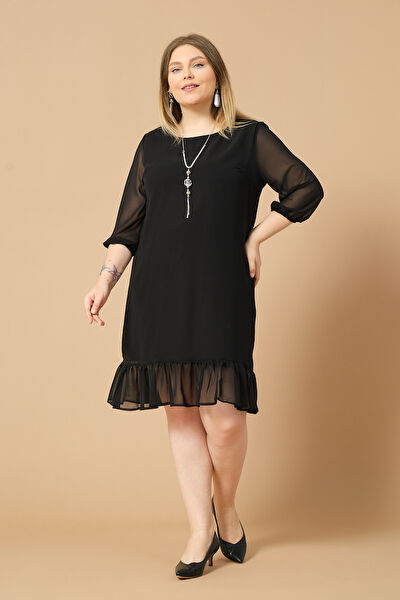 Shahiqa Büyük Beden Günlük Elbise