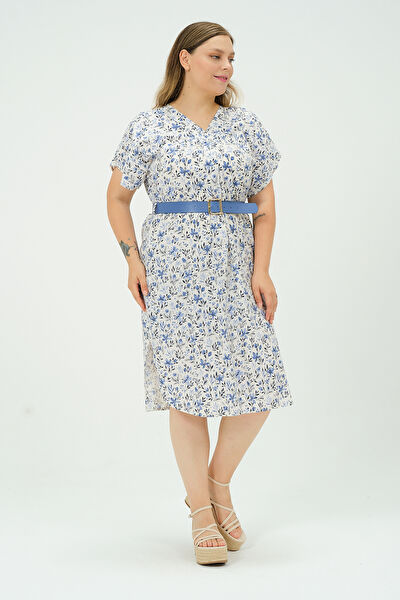 Shahiqa Büyük Beden Günlük Elbise