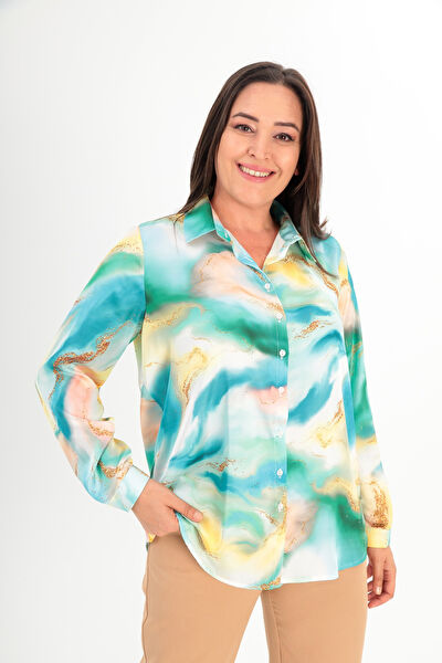 Shahiqa Büyük Beden Bluz