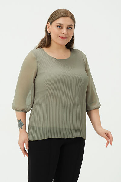 Shahiqa Büyük Beden Bluz