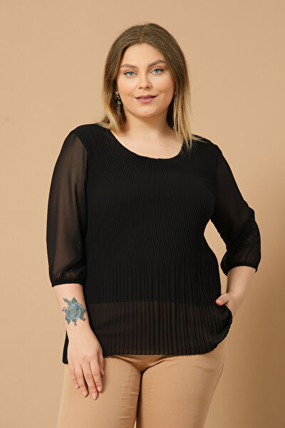 Shahiqa Büyük Beden Bluz