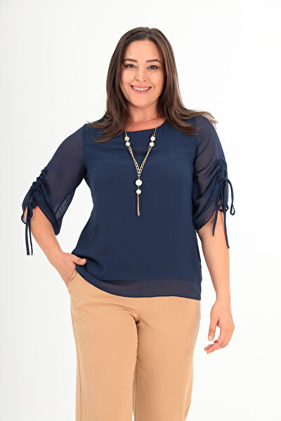 Shahiqa Büyük Beden Bluz