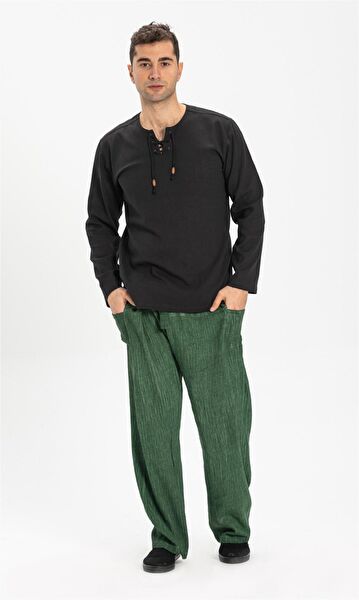 Eliş Şile Bezi Erkek Büyük Beden Tişört