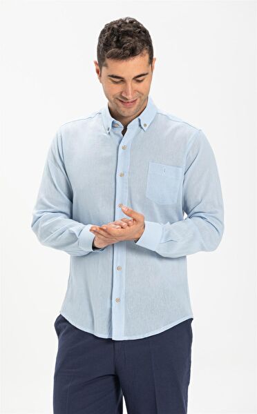 Eliş Şile Bezi Erkek Gömlek