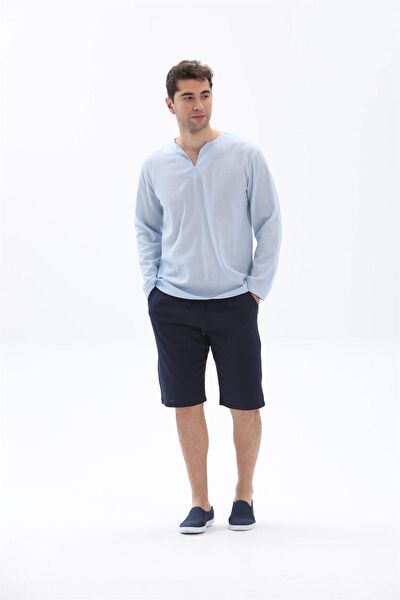 Eliş Şile Bezi Erkek Büyük Beden Tişört