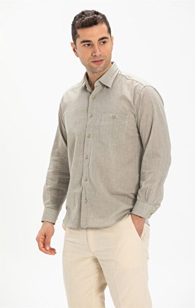 Eliş Şile Bezi Erkek Gömlek