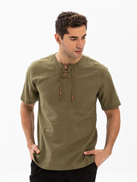 Eliş Şile Bezi Erkek Tişört