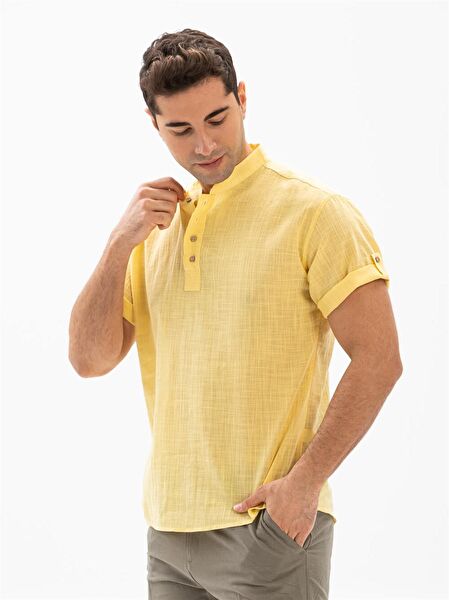 Eliş Şile Bezi Erkek Tişört