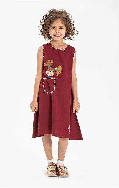 Eliş Şile Bezi Kız Çocuk Elbise