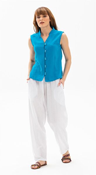 Eliş Şile Bezi Kadın Şalvar