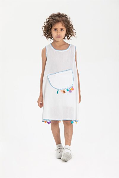 Eliş Şile Bezi Kız Çocuk Elbise