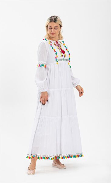 Eliş Şile Bezi Günlük Elbise