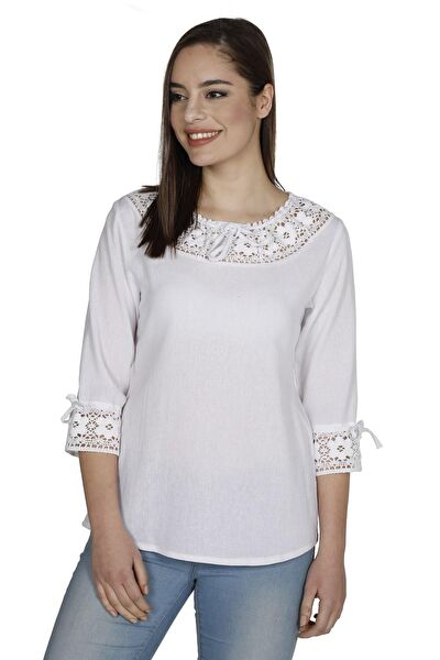 Eliş Şile Bezi Kadın Bluz