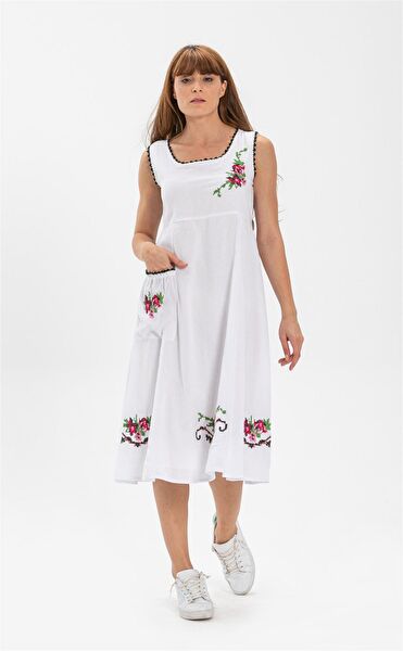 Eliş Şile Bezi Günlük Elbise