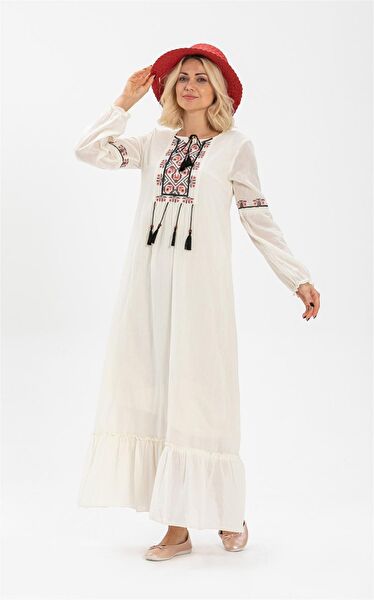 Eliş Şile Bezi Günlük Elbise