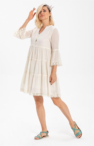 Eliş Şile Bezi Günlük Elbise