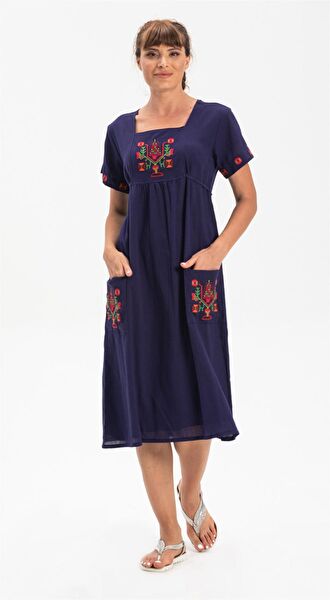 Eliş Şile Bezi Günlük Elbise